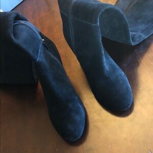 Vince Camuto Black Over the Knee Boots